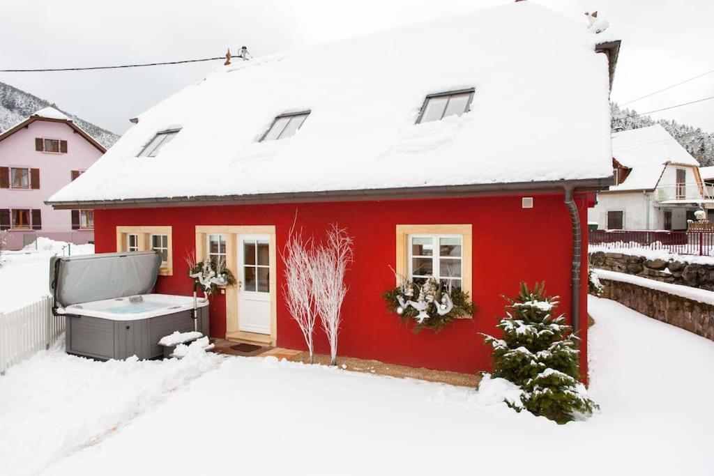 Doller Villa 4 Stars Hot Tub Mountain Ski Ballon D'Alsace Sewen Exteriér fotografie