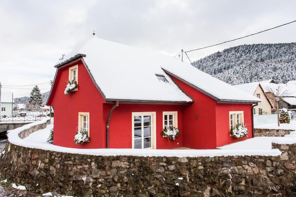 Doller Villa 4 Stars Hot Tub Mountain Ski Ballon D'Alsace Sewen Exteriér fotografie